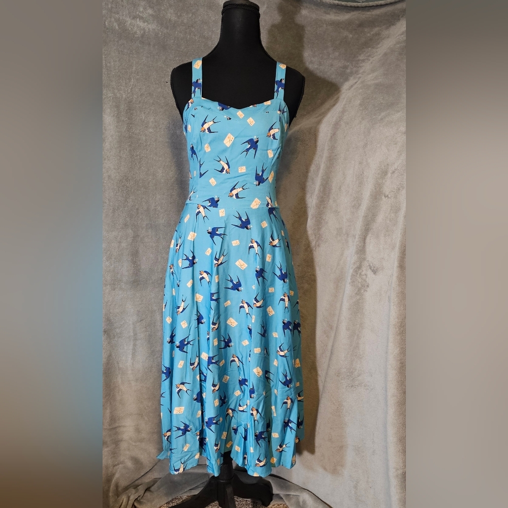 Miss Lulo Bluebird Dress